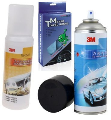 車居良品 汽車儀表清潔養(yǎng)護(hù)護(hù)理套裝汽車儀表板修復(fù)養(yǎng)護(hù)套餐 3M高效汽車萬能泡沫清潔劑3M汽車儀表板蠟?zāi)磧x表專用巾:亞馬遜:汽車用品
