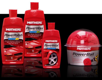 國外包裝設計欣賞--美國Mothers汽車護理保養品、美容品包裝設計