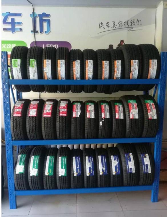 汽車摩托車輪胎貨架擺放輪胎多層置物架維修4s汽車用品展示鐵貨架