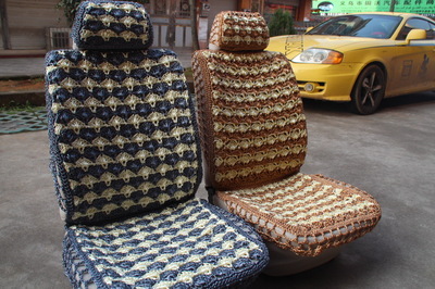 【廠家直銷最新款鉤編座墊/鉤編/坐墊廠家/批發/水紋鉤編/四季墊】價格,廠家,圖片,座墊,義烏市賽亞汽車用品商行-