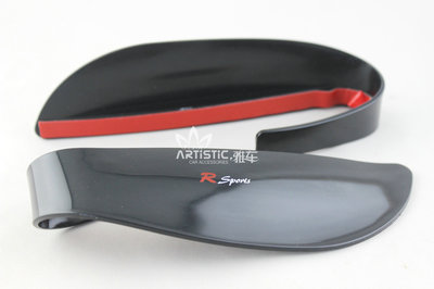 【汽車后視鏡晴雨擋 普通膠雨眉 車用遮雨檔 通用后視鏡雨眉 2片裝】價格,廠家,圖片,晴雨擋/雨眉,廣州雅車汽車用品-